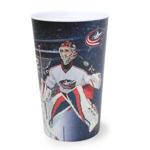 Vintage NHL Columbus Blue Jackets Plastic Tumbler Cup #72 Sergei Bobrovsky